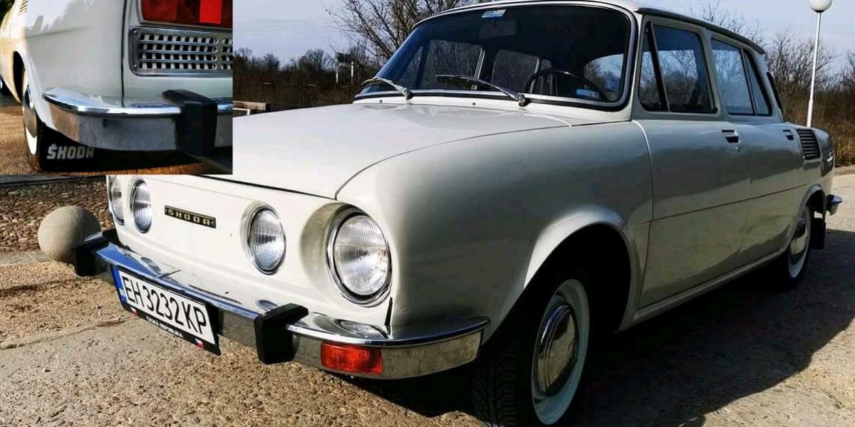 50-ročná Škoda 100 ako nová: Cena 7 700 €!
