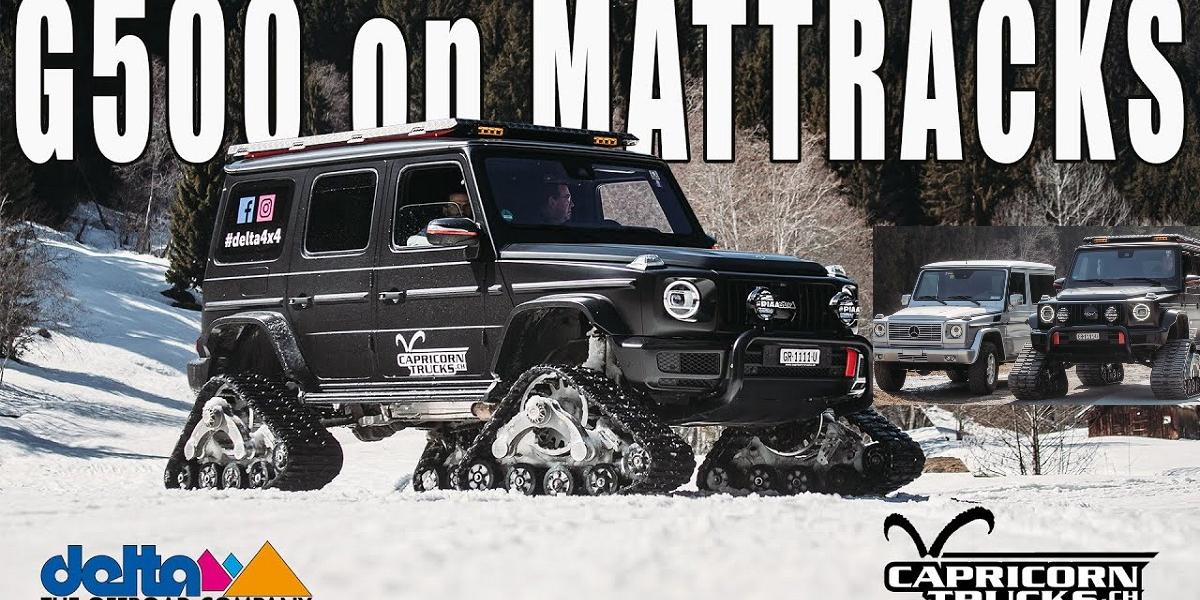 Brutálna úprava Géčka: Mercedes Delta 4×4 ako stvorený na zimu!