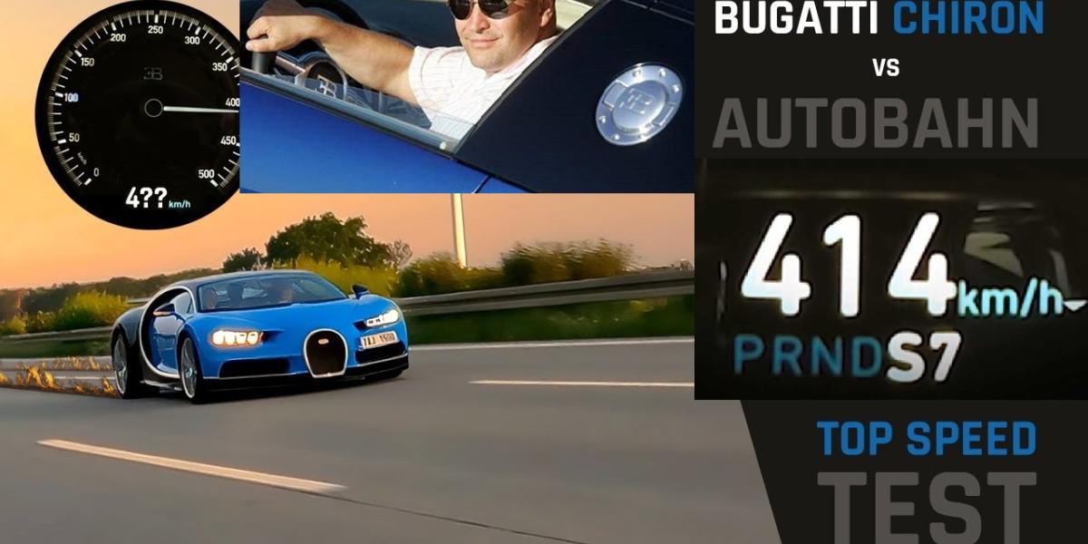 Rekord: Milionár z ČR prevetral Bugatti Chiron pri rýchlosti 414 km/h! 