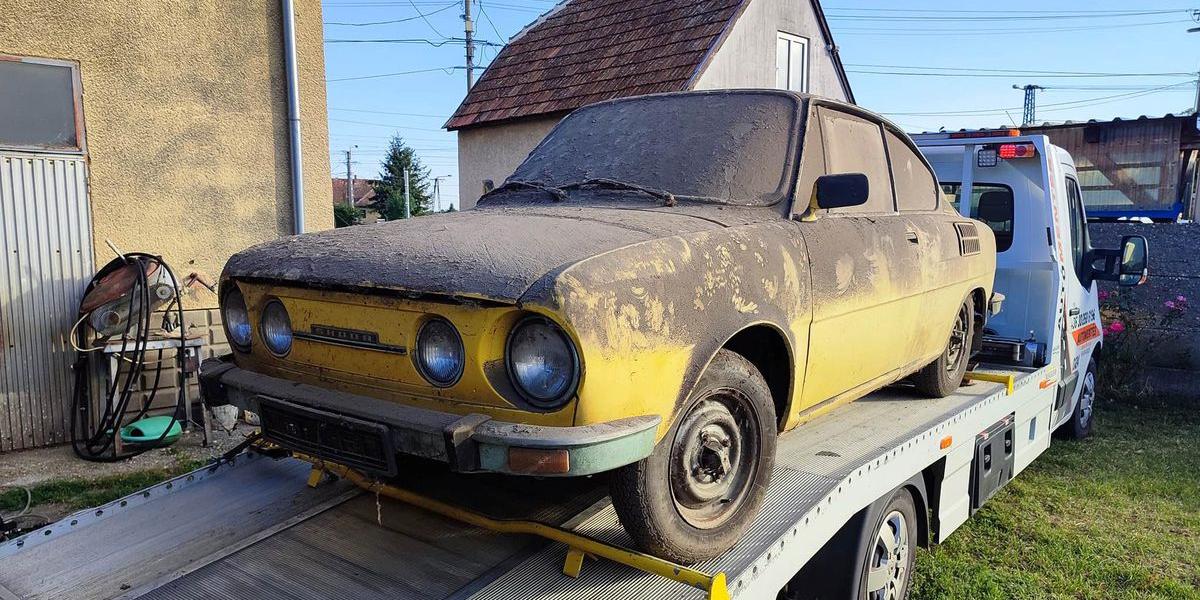 Objavená po 23 rokoch: 48-ročná Škoda 110 R Coupé rarita!