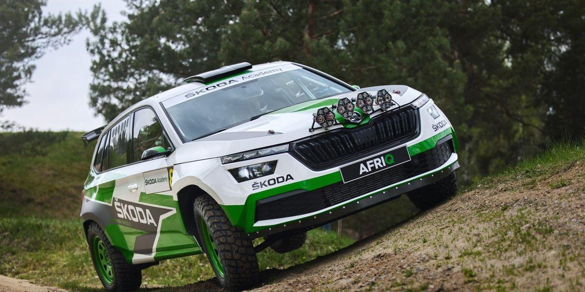 Škoda Afriq 4x4: Študentský rally Kamiq, ktorý vyrába vodu!