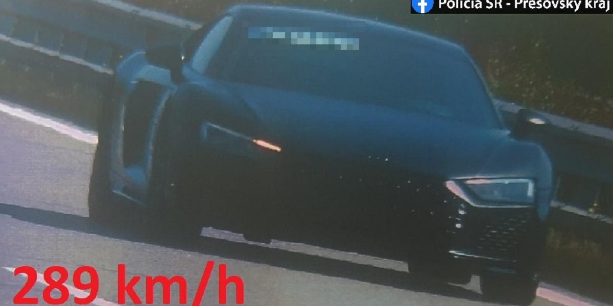 Cestný pirát na D1: 300 km/h rekord pod Spišškým hradom!