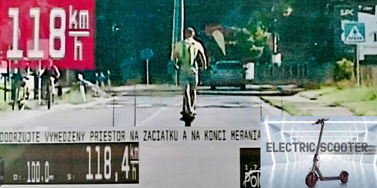 118 km/h v obci: Cestný pirát na kolobežke valcuje internet!