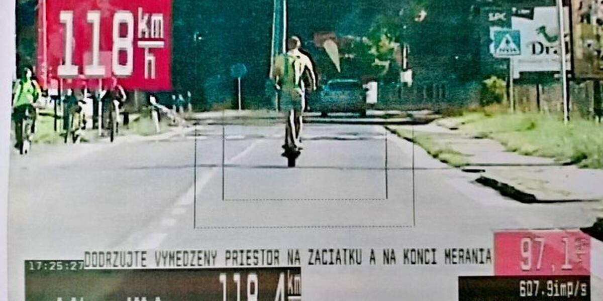 Kolobežkou šiel na Liptove 118 km/h, mastná pokuta!