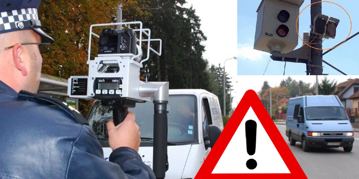 279 nových radarov: Pozor na rýchlosť, stopku a červenú! 