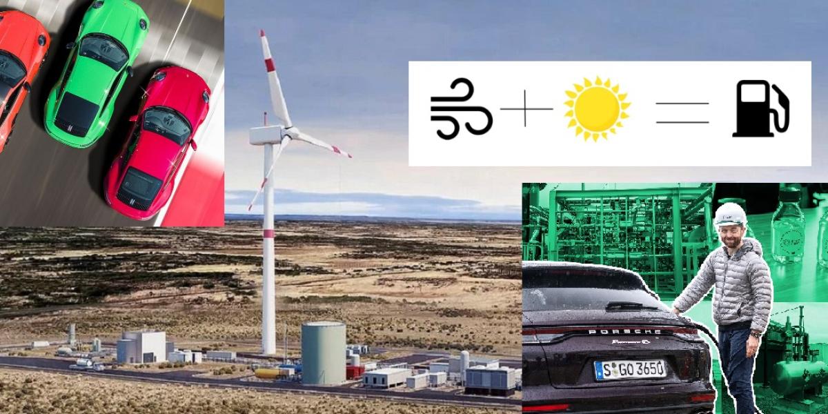 Porsche vyrába benzín zo vzduchu: Liter za 50 €!