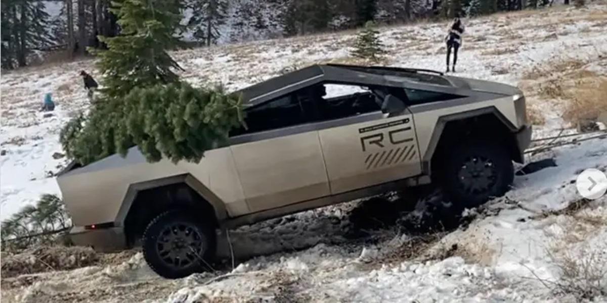 Video: Fiasko 4x4 Tesla Cybertrucku v teréne! 