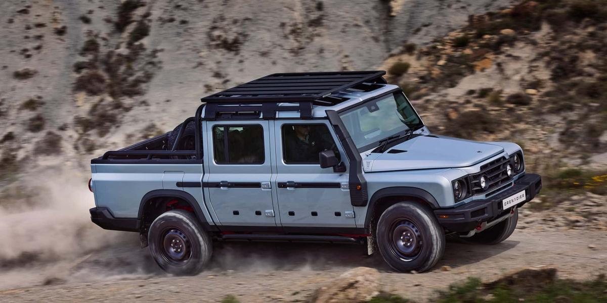 Ineos Grenadier predstavil verziu pick-up s názvom Quartermaster