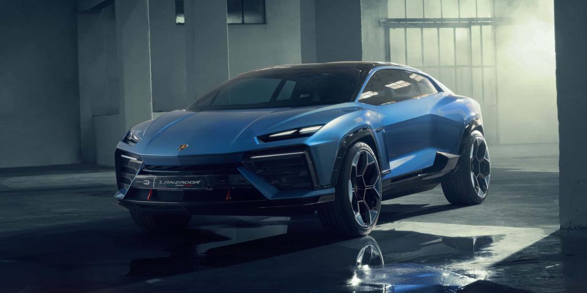 Lamborghini Lanzador naznačuje elektrické modely budúcnosti