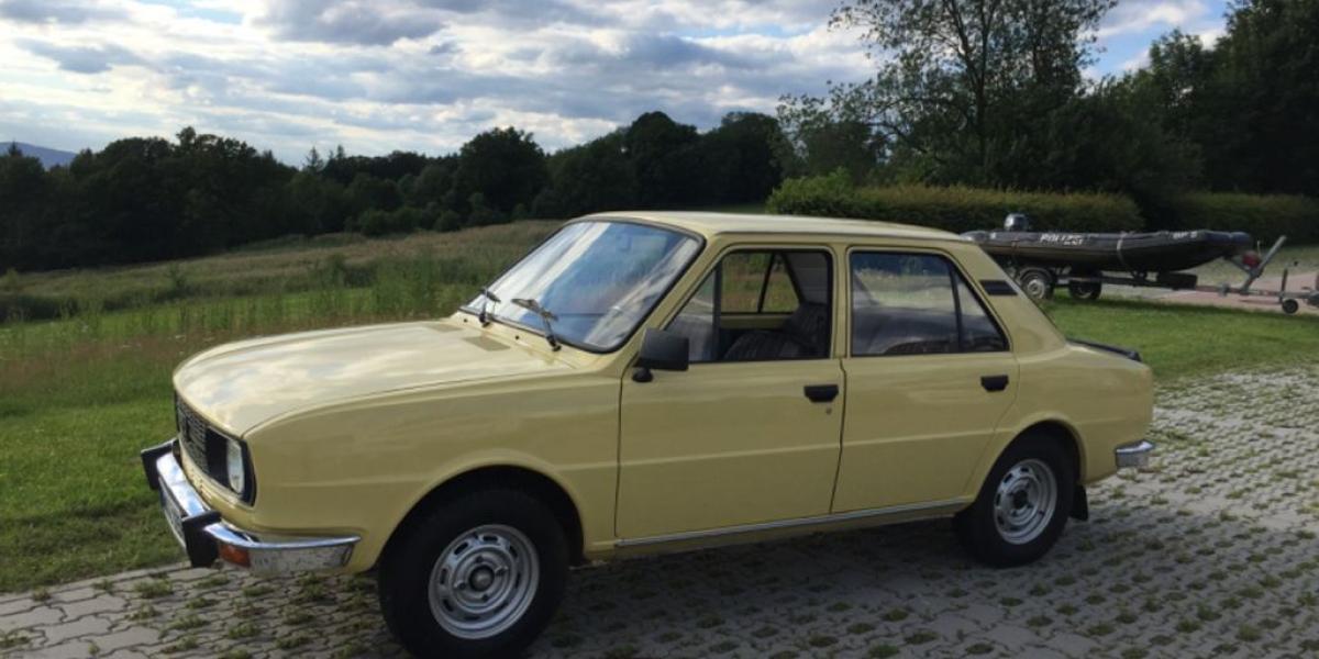 Škoda 105 ako nová, hotová rarita!