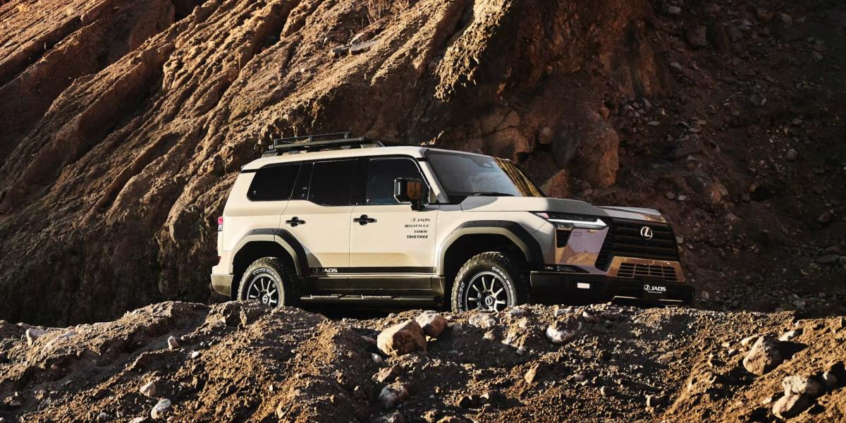 Aj Lexus zvláda terény, tento GX 550 je dôkazom