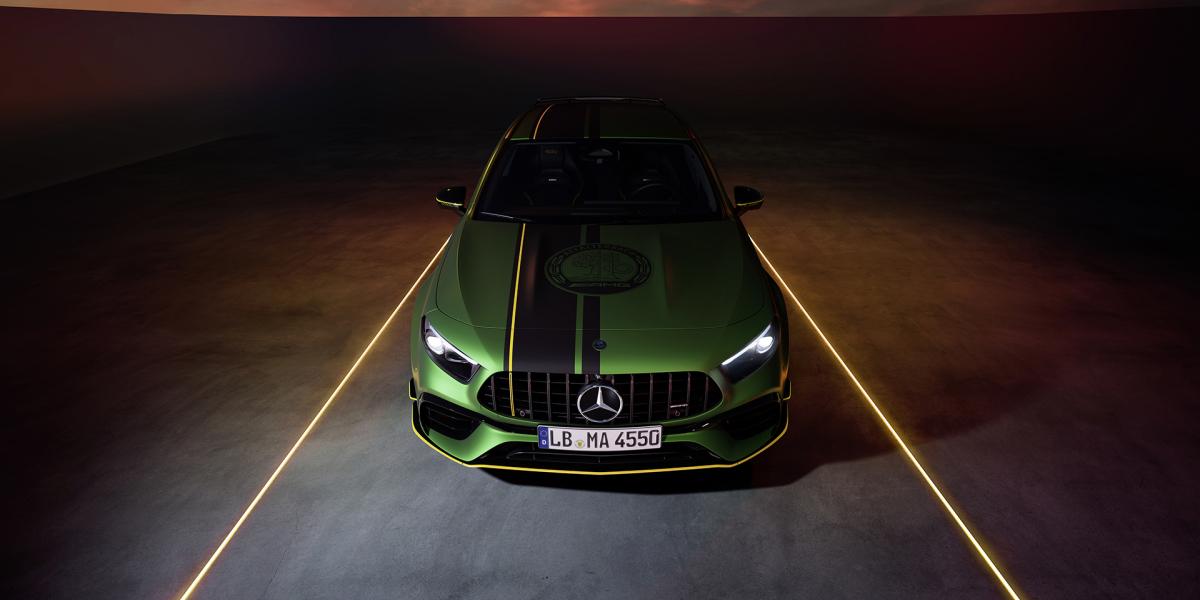 Mercedes A45S 4Matic vyrukoval so sviežou limetkovou limitkou