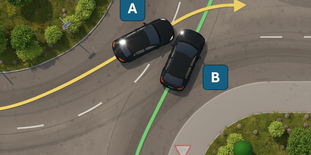 Kto má prednosť na kruhovom objazde s viacerými pruhmi? Väčšina vodičov to robí zle