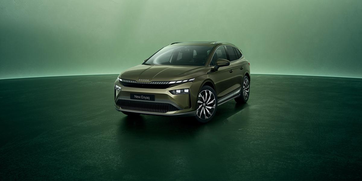 Takto budú vyzerať všetky nové škodovky. Nová verzia Enyaqu sa prispôsobila štýlu Modern Solid