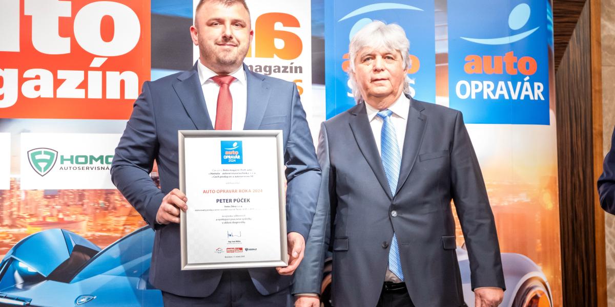 Toto je najlepší opravár áut na Slovensku. Peter Púček zo Žiliny získal ocenenie Autoopravár roka 2024