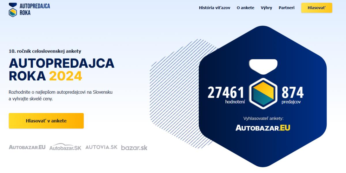 Hlasovalo takmer 28-tisíc ľudí. Autopredajca roka 2024 ide do finále
