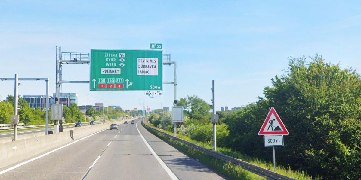 Uzávery bratislavskej diaľnice D2: Harmonogram uzáver, obchádzkové trasy, zúženie jazdných pruhov a dôvody opráv