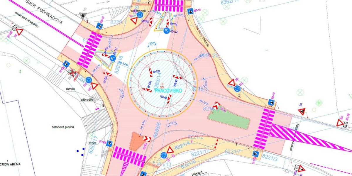 Košice oddnes čaká posledná etapa výstavby novej križovatky, mesto avizuje mierne dopravné obmedzenia  