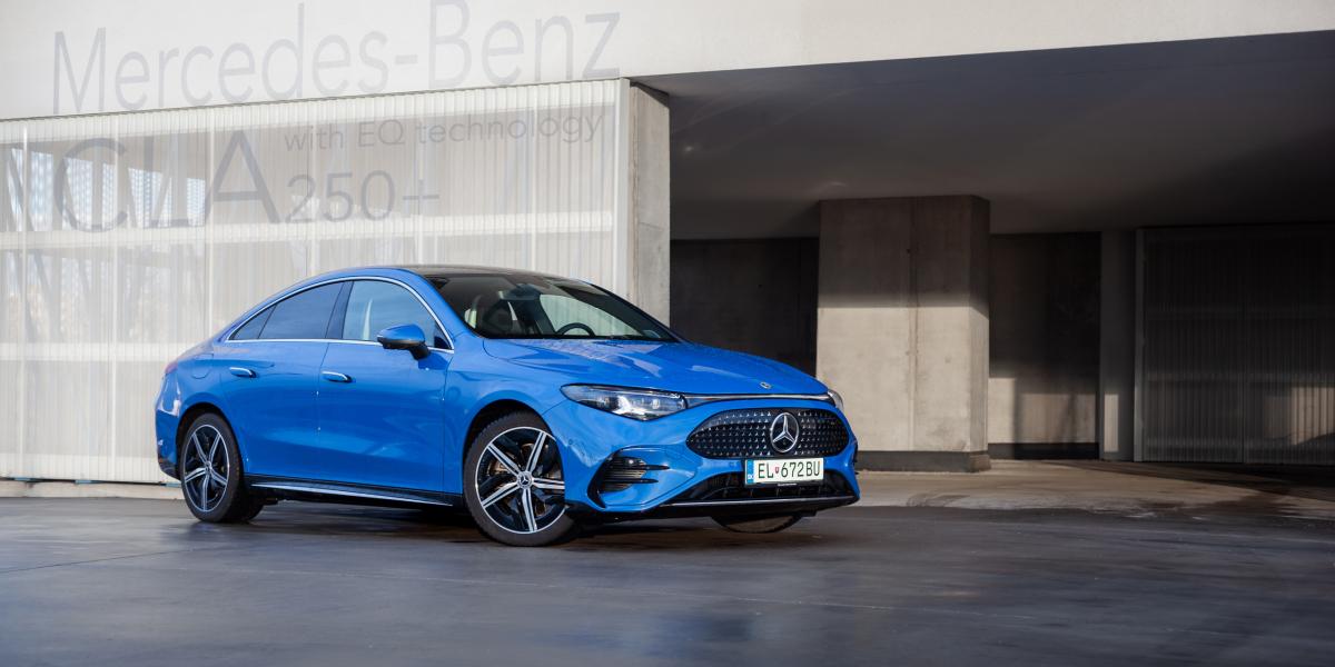 Test: Mercedes-Benz CLA 250+ with EQ technology. Ako sa z normálneho auta stal najefektívnejší elektromobil