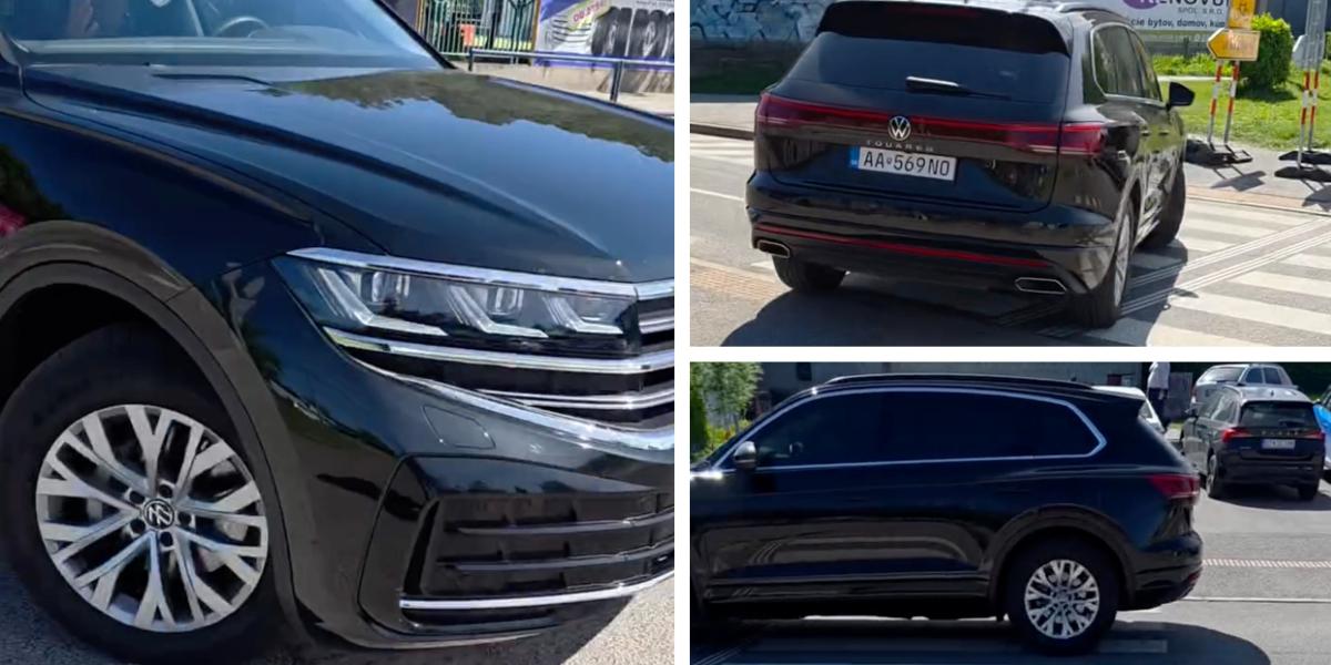VIDEO: Papalášizmus v praxi? Služobný Touareg ministerstva obrany mal porušiť pravidlá. Čo na to polícia?