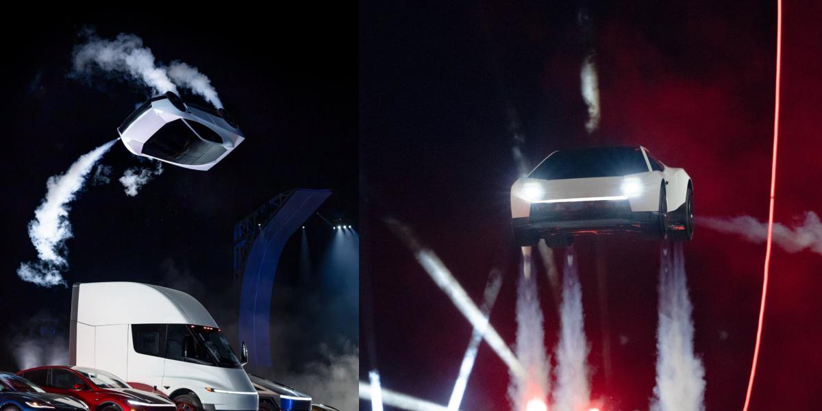 Tesla práve píše históriu. Jej nový Roadster skutočne lieta vo vzduchu