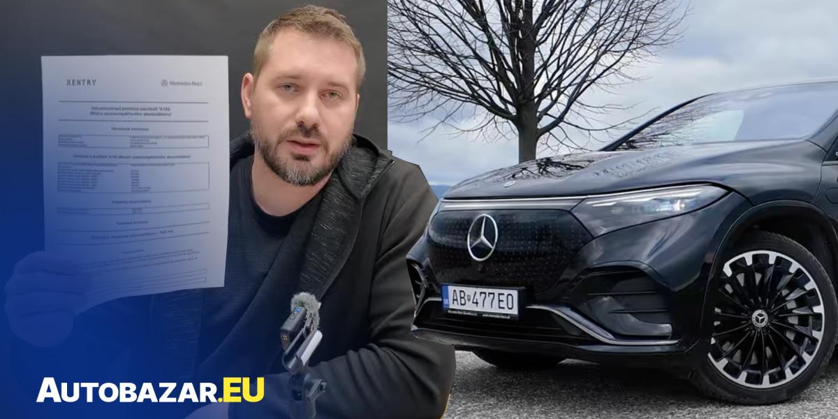 Diagnostika batérie jazdeného Mercedes-Benz EQS SUV po 70 000 km nás zarazila. Mercedes dáva záruku 10 rokov, netrafil