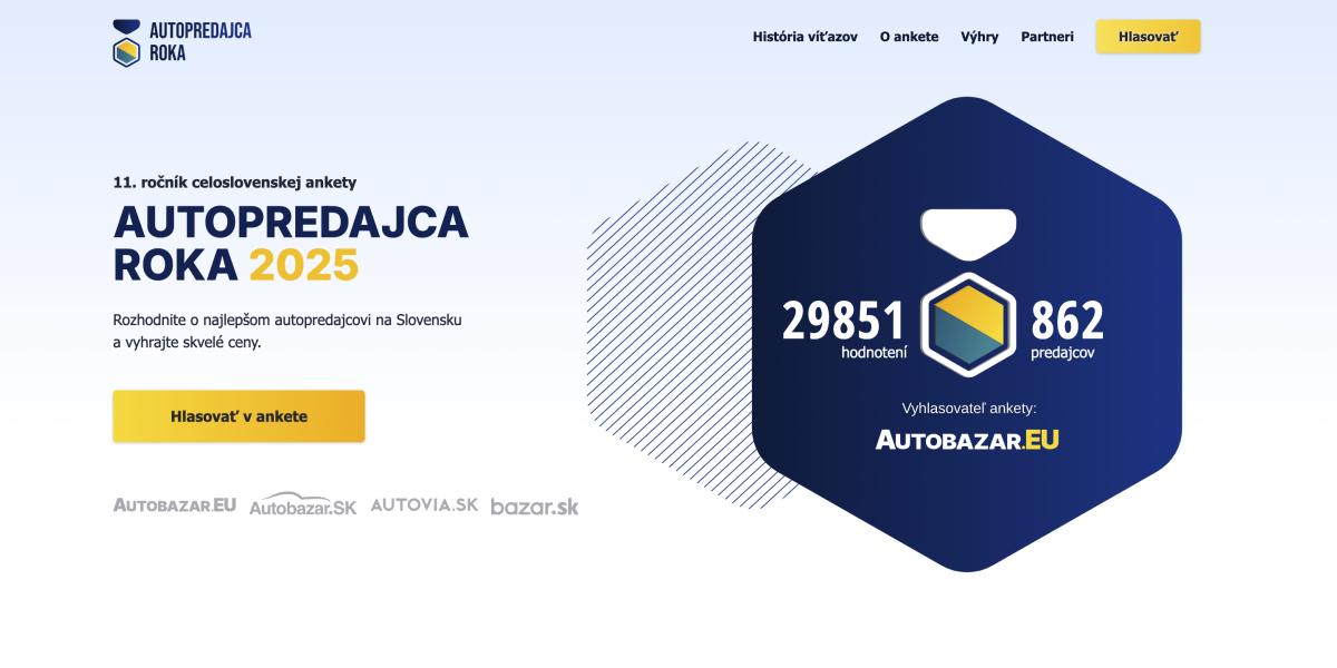 Na anomymné hodnotenie autopredajcov na Slovensku zostáva necelý mesiac. Zapojte sa čo najskôr, dajte vedieť o svojej skúsenosti