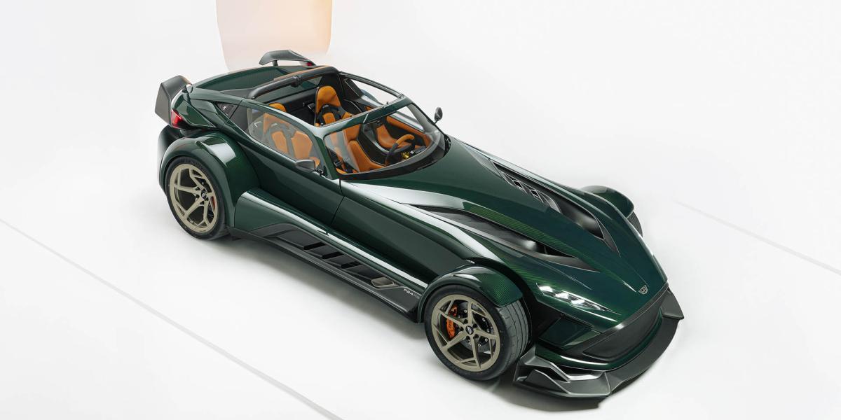 Donkervoort kašle na výbavu, P24 RS je čisto karbón a motor, nič viac