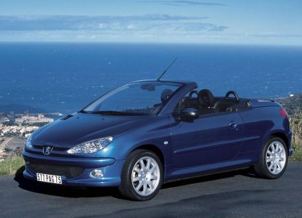 Peugeot 206 CC 2.0 E S16, 100kW