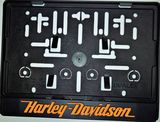  Harley Davidson 3D podložky pod ŠPZ na motocykel držiaky na TEČ s nápisom 3D